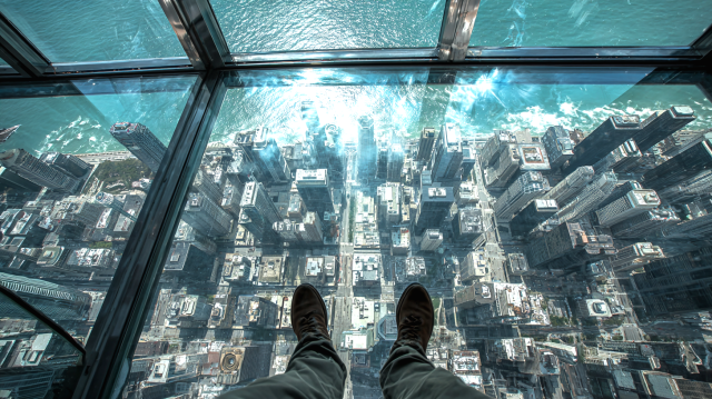 Marcher sur le vide : le plancher de verre, entre prouesse technique et émotion architecturale